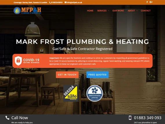 MFPAH Website Design & Development